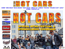 Tablet Screenshot of hotcarsmag.com